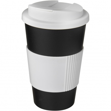 Logotrade Logogeschenke das Foto: Americano® 350 ml Isolierbecher mit Schutzring & auslaufsicherem Schraubverschluss