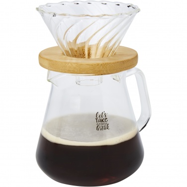 Logotrade werbemittel das Foto: Geis 500 ml Glas Kaffeebereiter