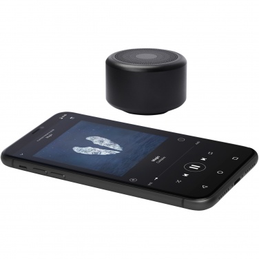 Logotrade werbemittel das Foto: Rise 3 W Mini-Bluetooth®-Lautsprecher aus recyceltem RCS Aluminium 