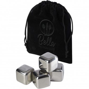 Logotrade Werbegeschenke das Foto: Froz Eiswürfel Set aus Edelstahl