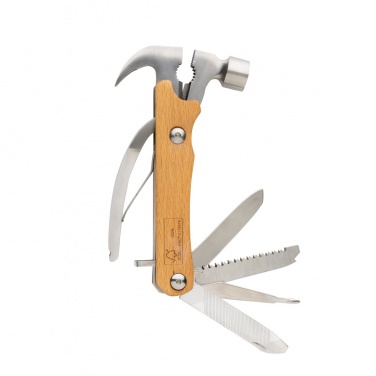 Logotrade Geschäftsgeschenke das Foto: Hammer-Tool aus Holz