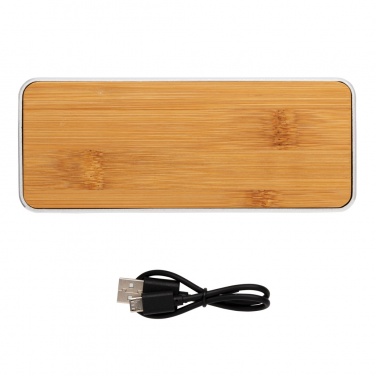 Logotrade werbemittel das Foto: Nevada Bambus 3W kabelloser Lautsprecher