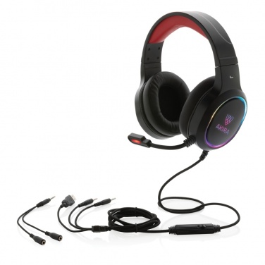 Logotrade Geschäftsgeschenke das Foto: RGB Gaming Headset