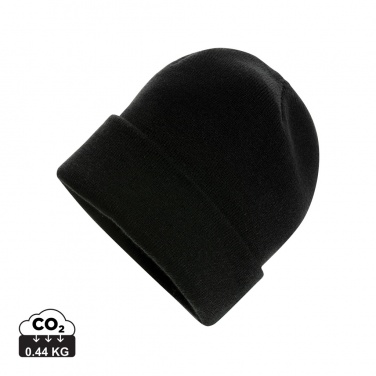 Logotrade Werbeartikel das Foto: Impact Polylana® Beanie mit AWARE™ Tracer