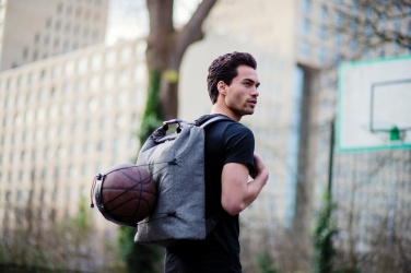Logotrade Geschäftsgeschenke das Foto: Urban schnitthemmender Anti-Diebstahl-Rucksack