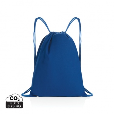 Logotrade Werbegeschenke das Foto: Impact AWARE™ recycelter Baumwoll-Sportbeutel 145gr