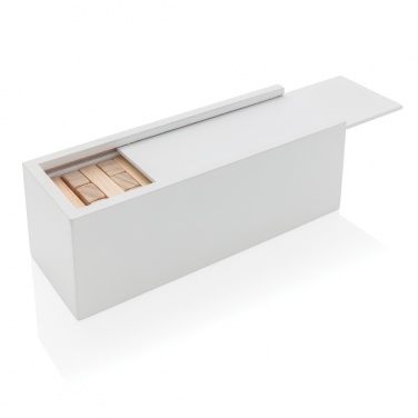 Logotrade Firmengeschenke das Foto: Deluxe Holz-Stapelturm aus Holz