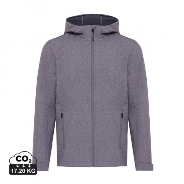 Logotrade Geschäftsgeschenke das Foto: Iqoniq Makalu Herren Softshelljacke aus recyceltem Polyester