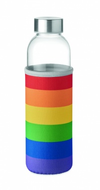 Logotrade Werbeartikel das Foto: Trinkflasche Glas 500 ml