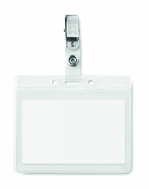 Logotrade Firmengeschenke das Foto: Transparente Kartenhülle