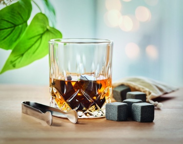 Logotrade Geschäftsgeschenke das Foto: Whisky Set in Bambus Box