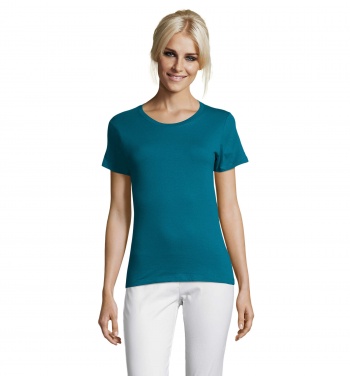 Logotrade Logogeschenke das Foto: REGENT DAMENT-SHIRT 150g