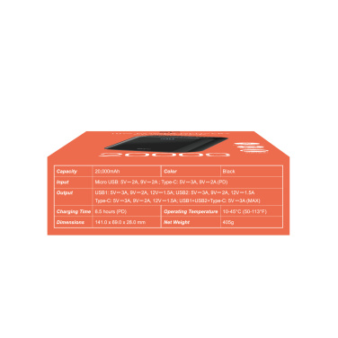 Logotrade Logogeschenke das Foto: Powerbank Silicon Power QS28 20000 mAh