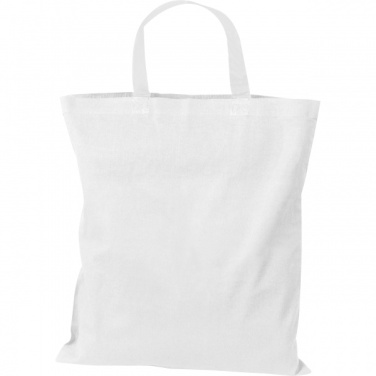 Logotrade Werbegeschenke das Foto: Baumwolltasche mit kurzen Henkeln BREGENZ
