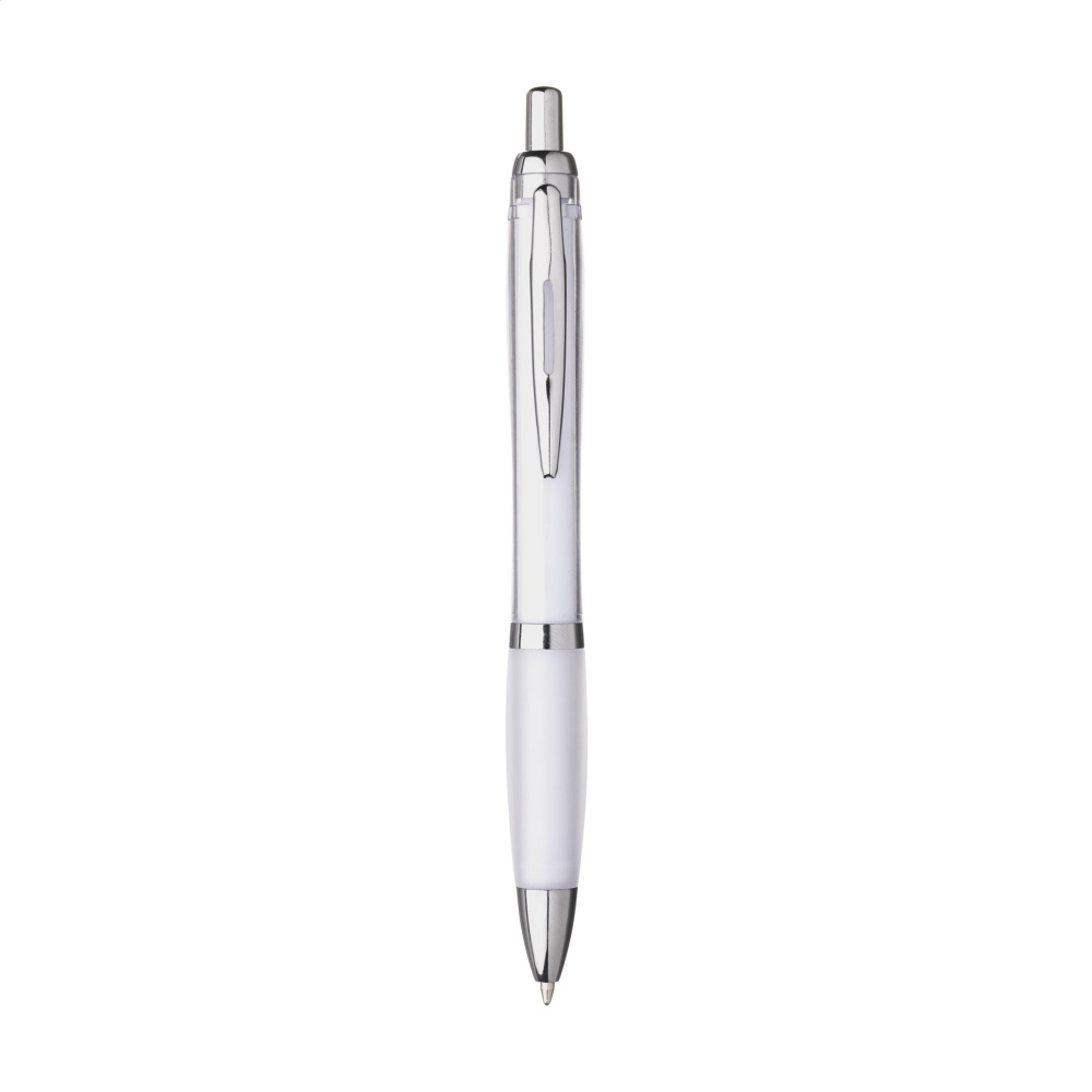 Logotrade Firmengeschenke das Foto: Athos Solid GRS recycelter ABS-Stift