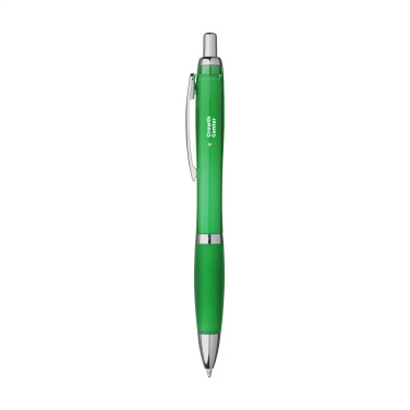 Logotrade Firmengeschenke das Foto: Athos Solid GRS recycelter ABS-Stift