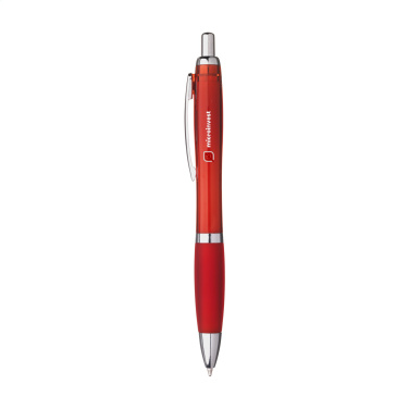Logotrade Werbegeschenke das Foto: Athos Solid GRS recycelter ABS-Stift