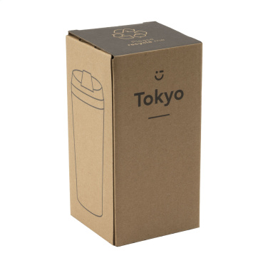 Logotrade Firmengeschenke das Foto: Tokyo 450 ml Bambus Thermobecher
