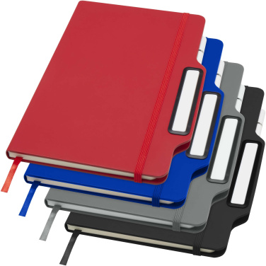 Logotrade Firmengeschenke das Foto: Nexus A5 Hardcover Notizbuch mit Kugelschreiber und Bleistiftset (schwarze Mine)