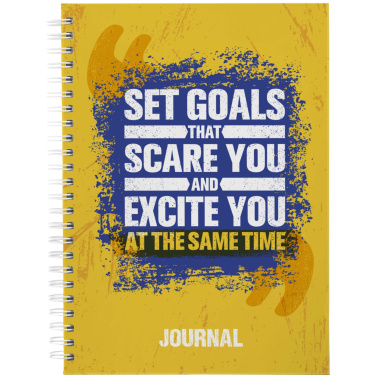 Logotrade werbemittel das Foto: Desk-Mate® A5 Hardcover Journal
