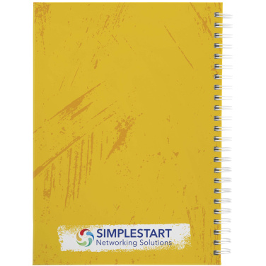 Logotrade Geschäftsgeschenke das Foto: Desk-Mate® A5 Hardcover Journal