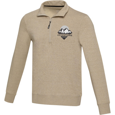Logotrade Firmengeschenke das Foto: Tin Aware™ Pullover mit Half-Zip Reißverschluss aus recyceltem Material Unisex