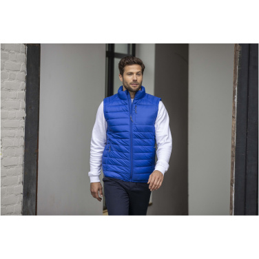 Logotrade werbemittel das Foto: Pallas GRS recycelter wattierter Bodywarmer für Herren