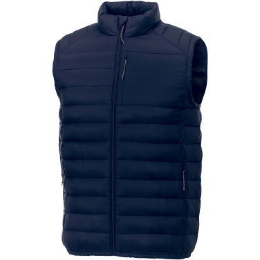 Logotrade Firmengeschenke das Foto: Pallas GRS recycelter wattierter Bodywarmer für Herren