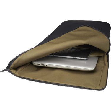Logotrade Werbeartikel das Foto: Turner 15,6" GRS-recycelter Rolltop Laptop-Rucksack 12 L