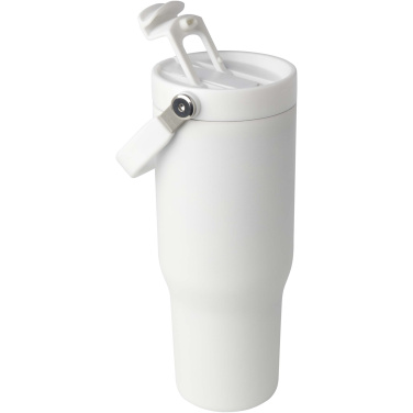 Logotrade Werbegeschenke das Foto: Bronx 900 ml RCS-zertifizierter Kupfer-Vakuum Isolierbecher aus Edelstahl mit Doppelfunktionsdeckel