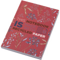 Novella Austen A6 Softcover Notizbuch aus Recyclingmaterial – 100 Blatt, Rot