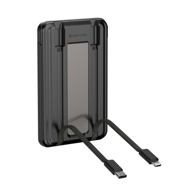 Logotrade Werbeartikel das Foto: Urban Vitamin Redwood 5-in-1 5.000mAh 20W PD magn. Powerbank