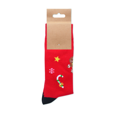 Logotrade Geschäftsgeschenke das Foto: Weihnachtssocken M