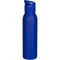 Sky 650 ml RCS-zertifizierte, einwandige Trinkflasche aus recyceltem Edelstahl, Blau