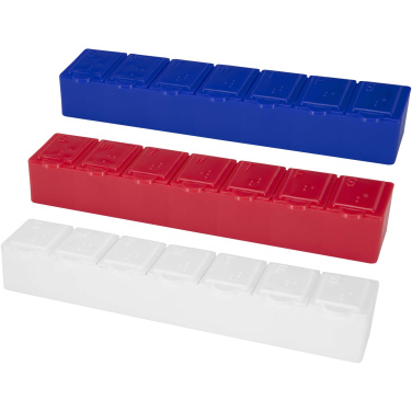 Logotrade Werbegeschenke das Foto: Dose 7 Tage Multivitamin Organizer