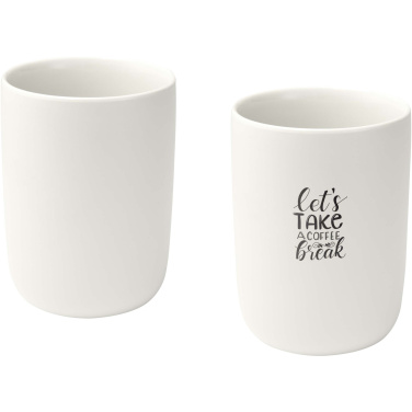 Logotrade Werbegeschenke das Foto: Male 350 ml Keramiktassen – 2er-Set
