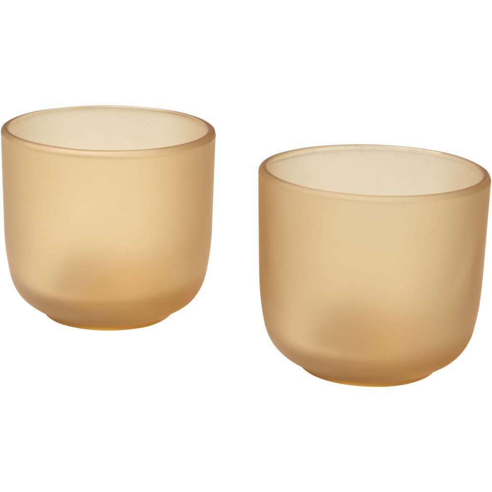 Logotrade werbemittel das Foto: Mal 200 ml Glasbecher – 2er-Set