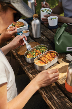 Logotrade werbemittel das Foto: Black+Blum Stainless Steel Double Bento Box
