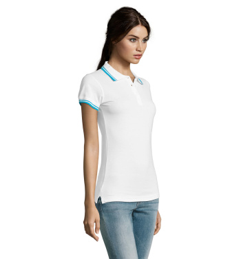Logotrade Logogeschenke das Foto: PASADENA Damen Polo 200g