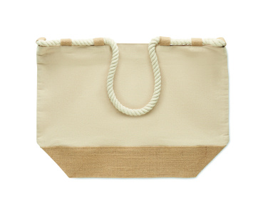 Logotrade Werbeartikel das Foto: Strandtasche Canvas 280g/m²
