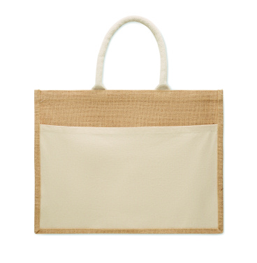 Logotrade Firmengeschenke das Foto: Einkaufstasche aus Jute