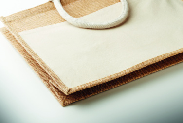 Logotrade Werbeartikel das Foto: Einkaufstasche aus Jute