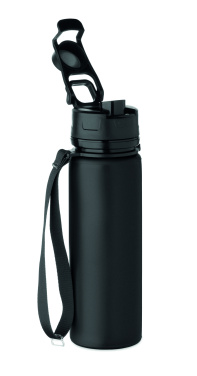 Logotrade werbemittel das Foto: Faltbare Sportflasche Silikon