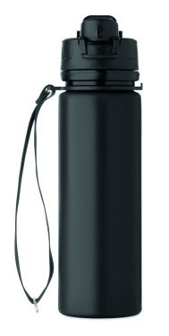 Logotrade Werbegeschenke das Foto: Faltbare Sportflasche Silikon