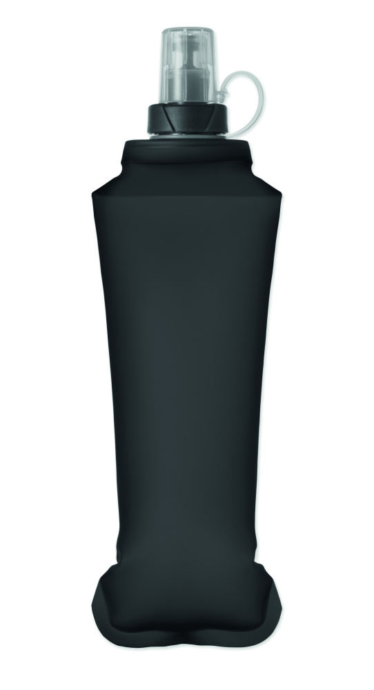 Logotrade Firmengeschenke das Foto: Faltbare Wasserflasche 500ml