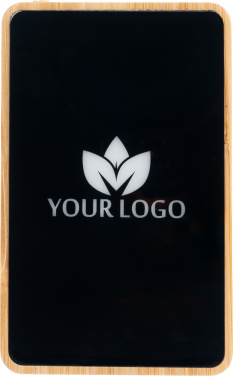 Logotrade Werbeartikel das Foto: Powerbank 5000 mAh mit beleuchtetem Logo