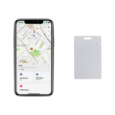 Logotrade Werbegeschenke das Foto: Findit Dual aufladebare RCS Ultra-Thin-Finder-Card