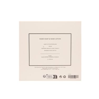 Logotrade Logogeschenke das Foto: VINGA x TGL Handpflege-Geschenkset