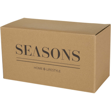 Logotrade Firmengeschenke das Foto: Male Set aus Holztablett und Glastassen