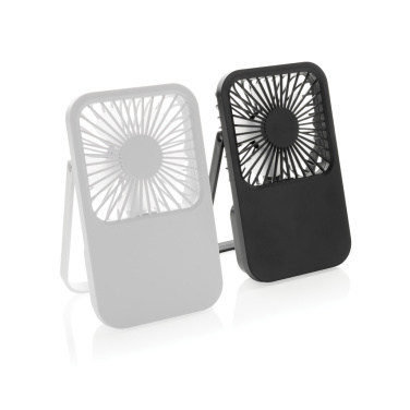 Logotrade Geschäftsgeschenke das Foto: Aervina wiederaufladbarer Tischventilator aus RCS rec. ABS